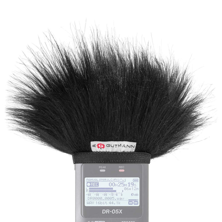 Gutmann Mikrofon Windschutz Fell für Tascam DR-05 / DR-05 V2 / DR-05X / DR-05XP Handgefertigt in Deu