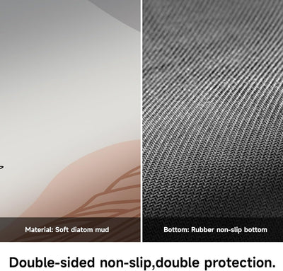 YeahBoom Super Absorbierende Bodenmatte,50*150cm Schmutzabweisend Bodenmatte Für Bad,Rutschfest Küch