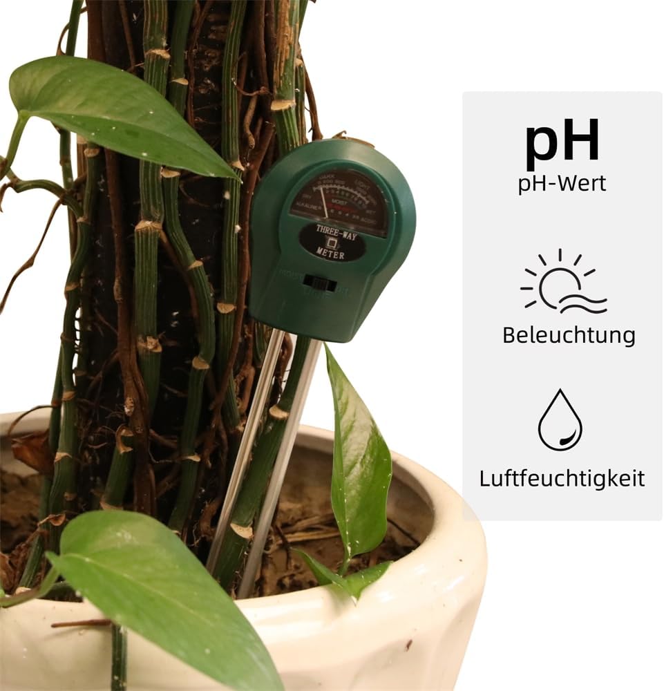 Melko - Growbox 40x40x160cm Set mit 3-in-1 Messgerät - Licht- & wasserdichtes Growzelt aus extrafest