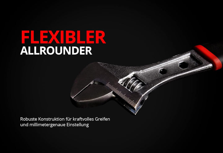 Mephisto Werkzeugkoffer - Werkzeugkoffer - Premium XL Werkzeugset mit Chrom- Vanadium Werkzeug bestü