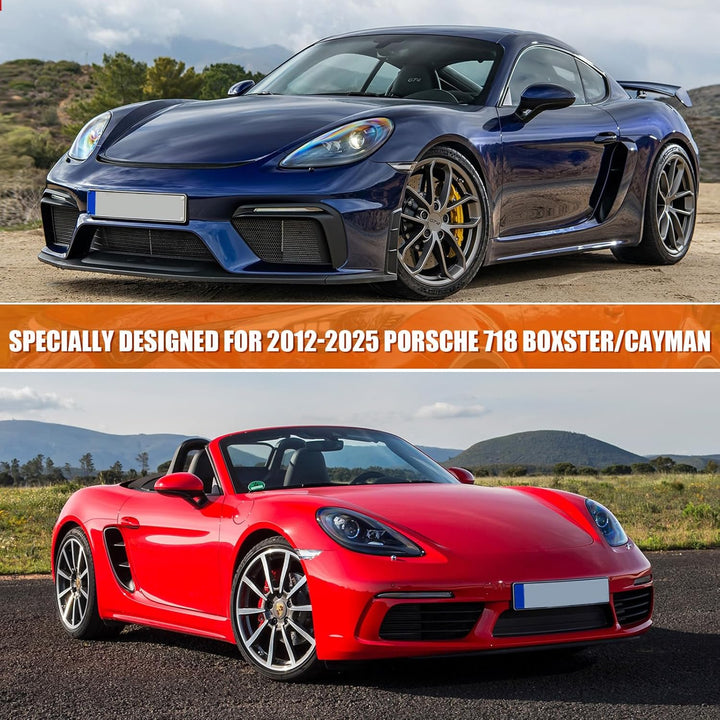 wasserdichte Autoabdeckung Ersatz für 1997–2023 Porsche 718 Boxster/Cayman, 6 Schichten Auto Abdeckp