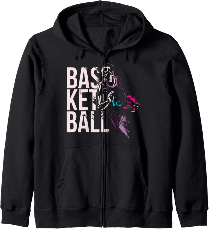 Basketball Sport Basketballspieler Geschenk Kapuzenjacke