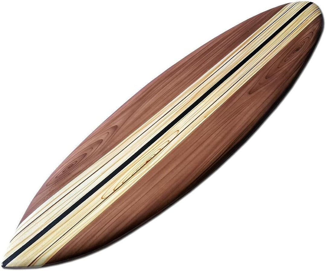 Seestern Sportswear Deko Holz Surfboard 80 cm lang Airbrush Design Surfing Surfen Wellenreiten Surf