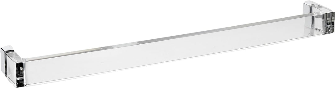 Kartell Rail Handtuchhalter, Plastik, kristall, 60 x 4 cm 60 cm Glasklar, 60 cm Glasklar