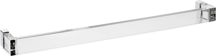 Kartell Rail Handtuchhalter, Plastik, kristall, 60 x 4 cm 60 cm Glasklar, 60 cm Glasklar