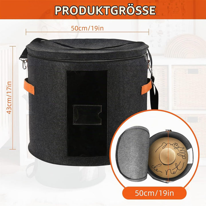 Ohiyoo Grosser Hutschachtel Rund mit Deckel 19&
