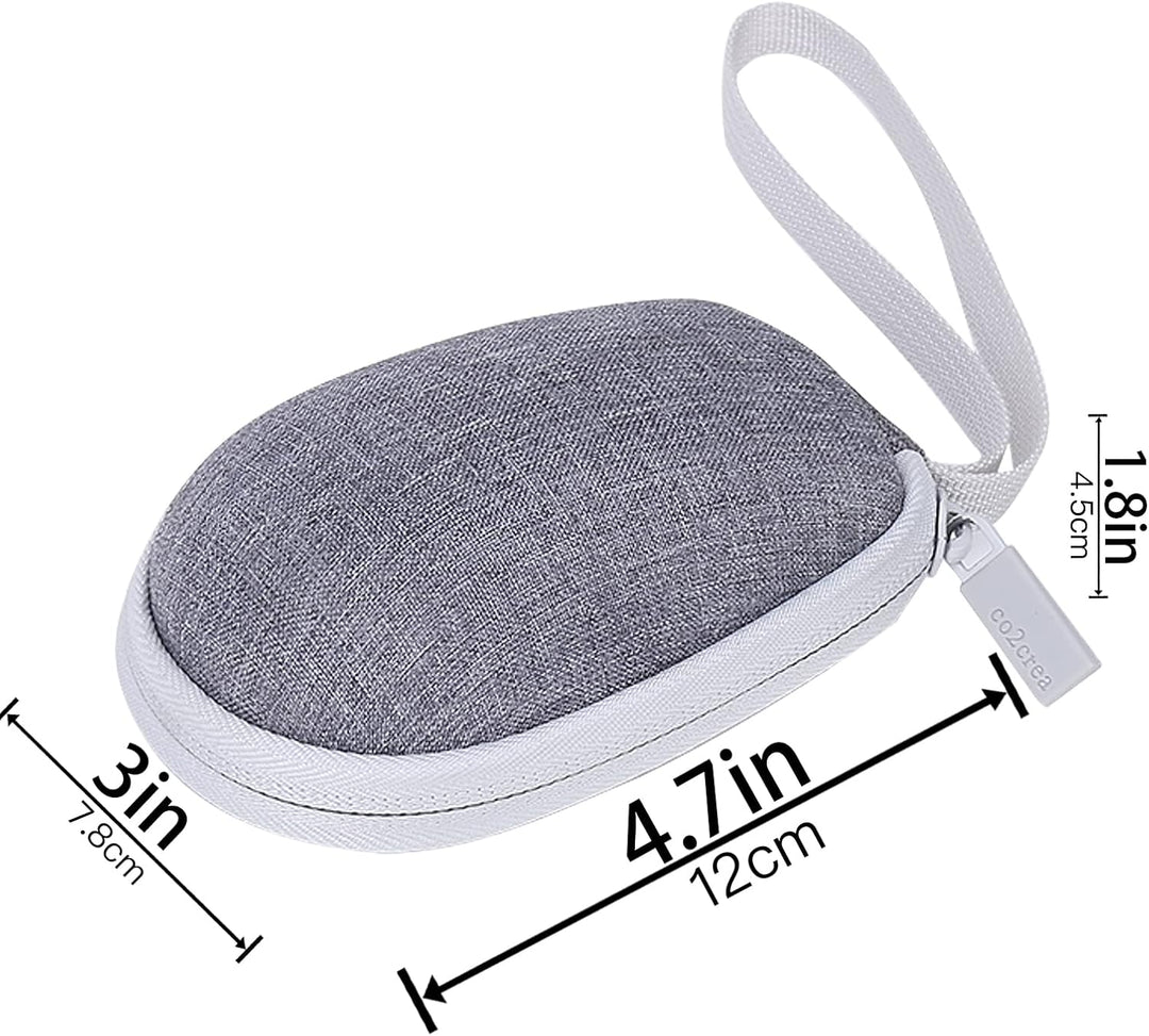 co2CREA case Harte reiseschutzhülle Etui Tasche für Logitech Signature M650 Kabellose Maus, Nur Tasc