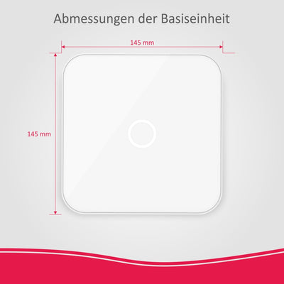 ELRO AS90S Home+ Smart Alarmanlage-WiFi-GSM Funktion-Bestens getestet-Mit Basisstation, Bedieneinhei
