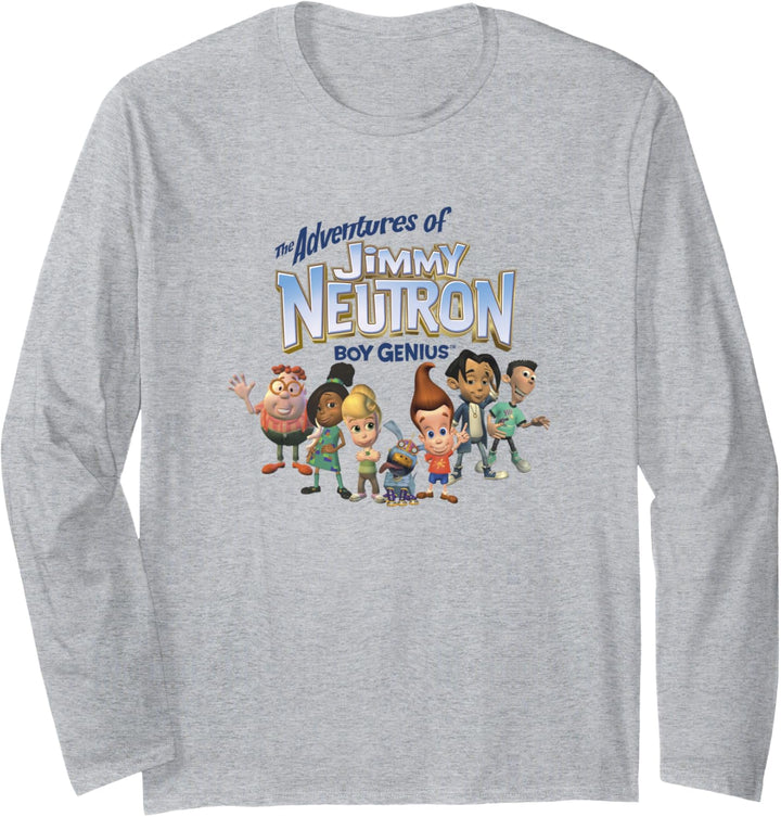 Jimmy Neutron The Adventures Of Boy Genius Langarmshirt