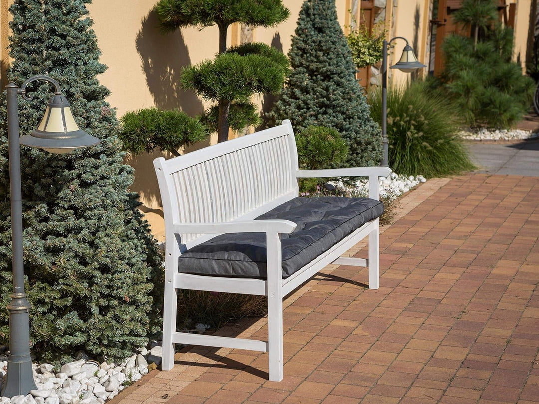 Bankauflage für Gartenbank, Polsterauflage, Sitzkissen, Bankkissen, Bankpolster mit 8 cm Dicke Polst
