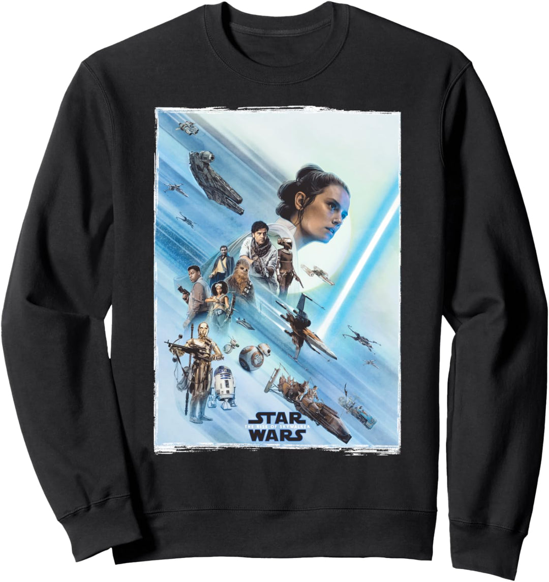 Star Wars: The Rise Of Skywalker Rey Rebel Alliance Poster Sweatshirt