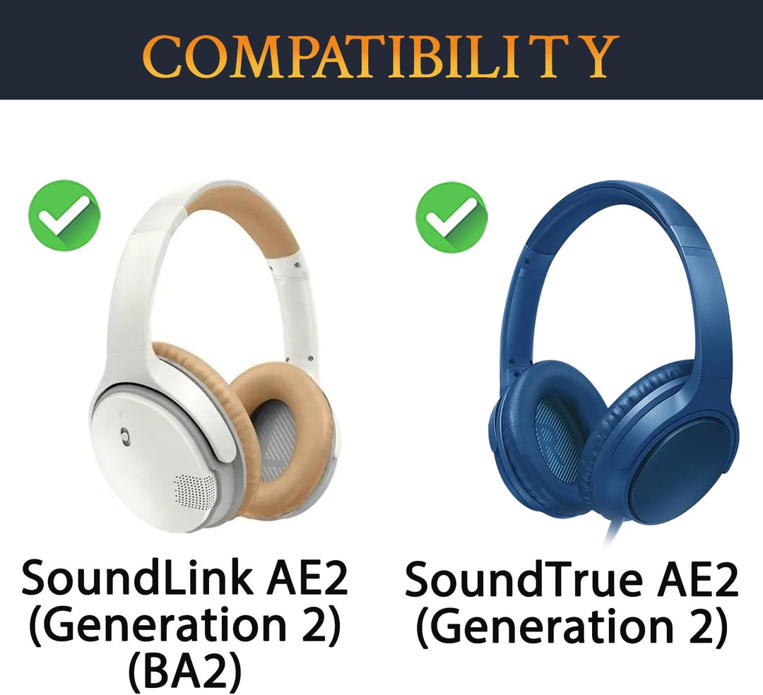 SOULWIT Kopfband Stirnband Abdeckung für Bose AE2/AE2i/AE2w/SoundLink Around-Ear I,II(Model BA2)/Sou