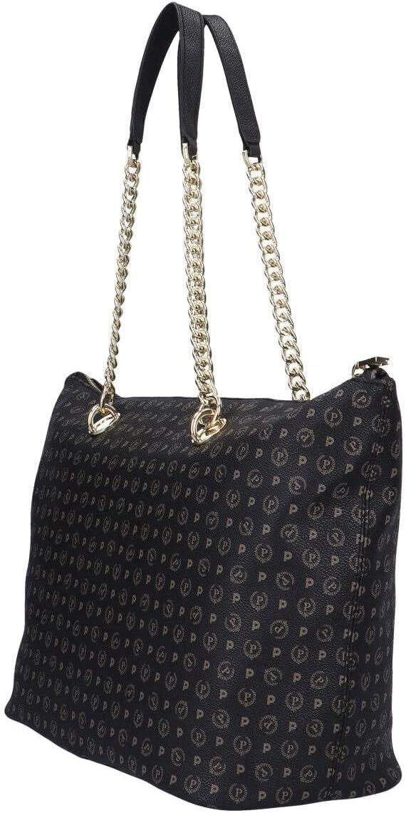 Pollini TE8410PP02Q1100A Tragetasche Damen Synthetisch Einheitsgrösse Schwarz, Einheitsgröß