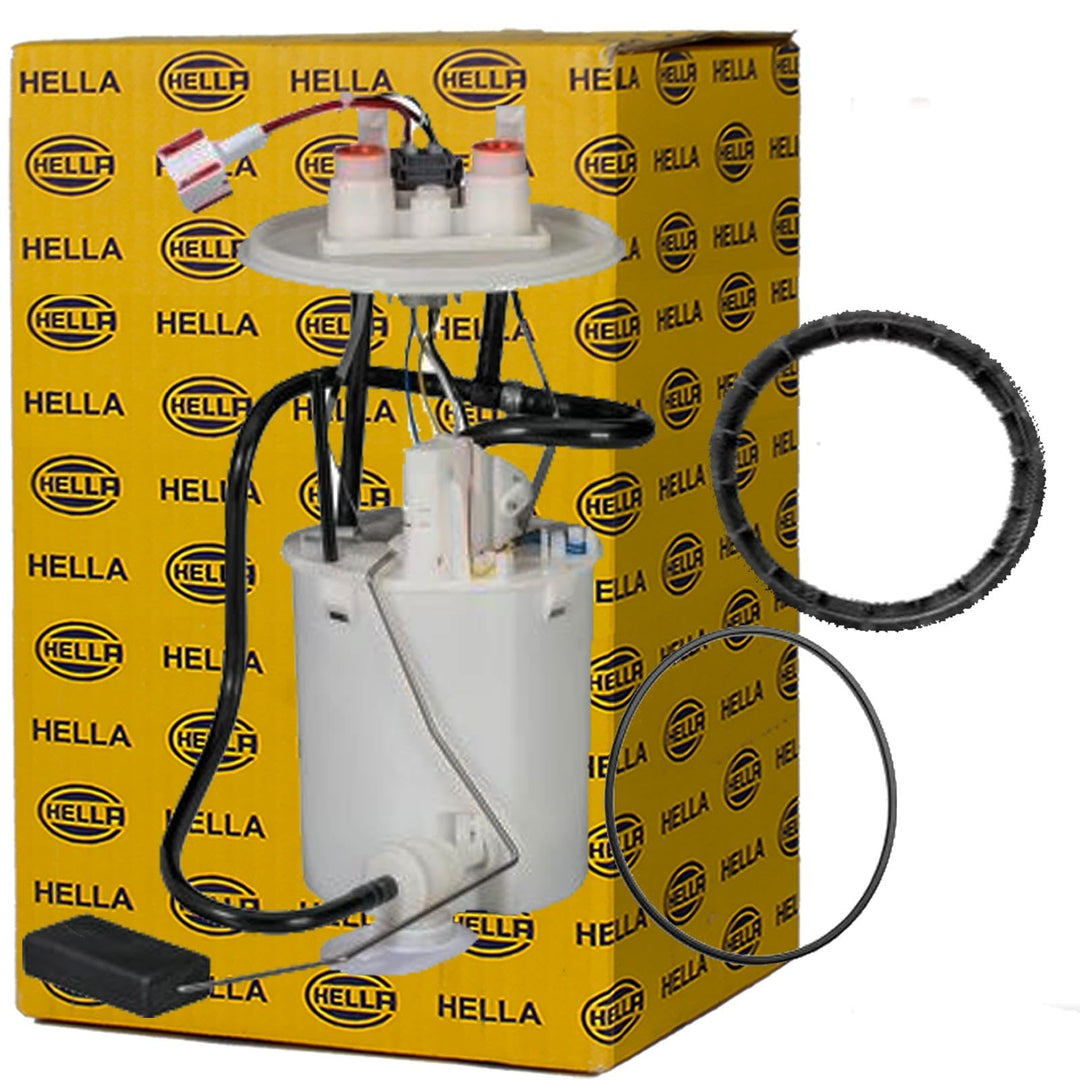 HELLA 8TF 358 146-371 Kraftstoff-Fördereinheit - elektrisch - 4-polig - mit Dichtung/mit Befestigung