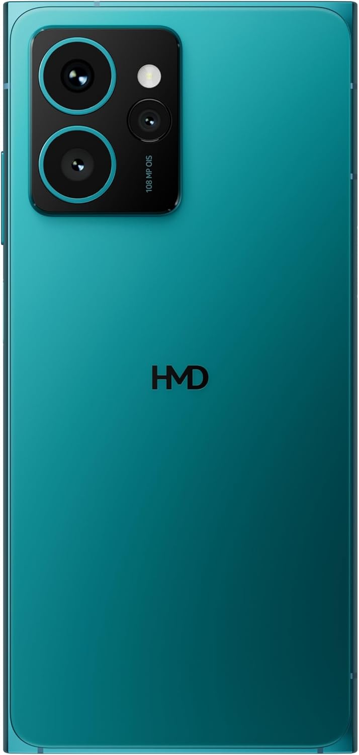 HMD Skyline Smartphone (8GB RAM/256GB Speicher, 4600 mAh Akku, 6,55“ pOLED Display, 50 MP Selfie + 1