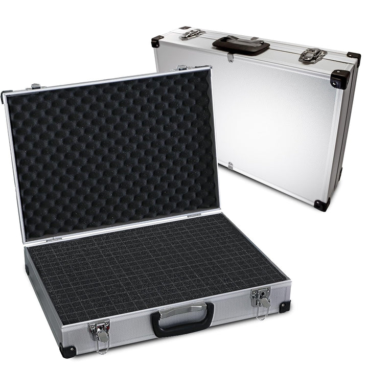 PeakTech 7270, Flightcase mit gepolstertem Schaumstoff, abschliessbarer Aufbewahrungskoffer, tragbar