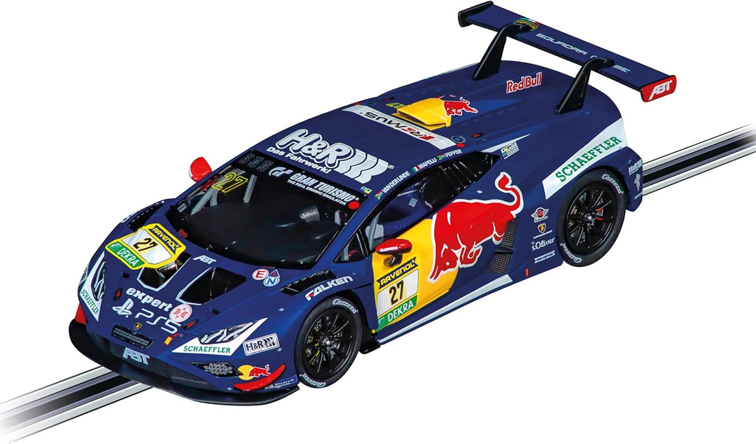 Carrera Evolution Lamborghini Huracán GT3 Evo2, ABT-Sportsline No. 2 – Slotcar mit Lichtfunktionen,