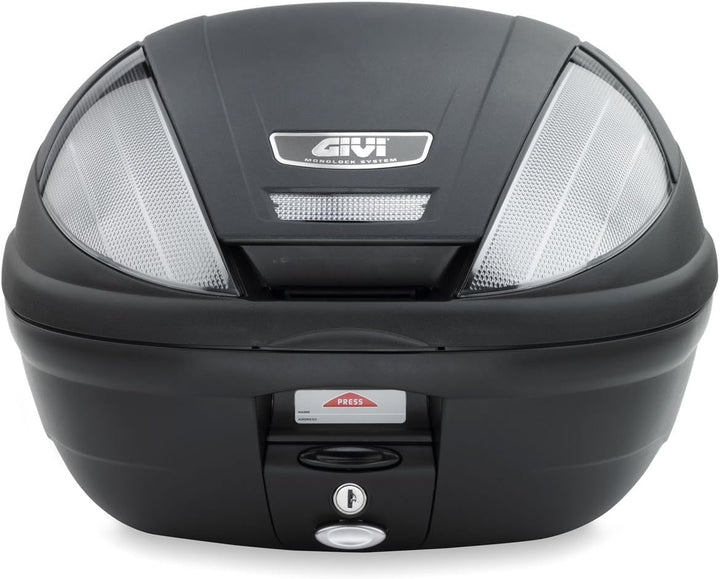 GIVI E370NT E370 Top Box Tech, Schwarz, 39L