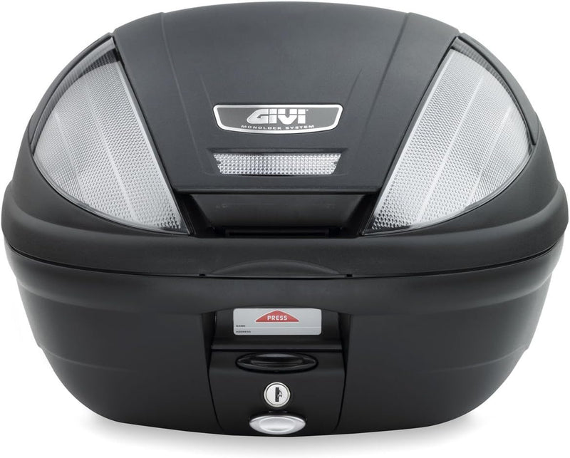 GIVI E370NT E370 Top Box Tech, Schwarz, 39L