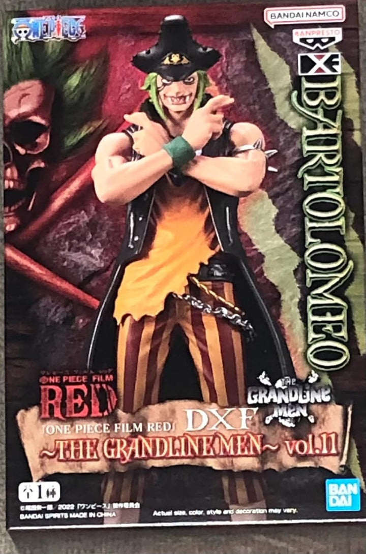 Banpresto, Actionfigur One Piece Film Red, Dxf The Grandline Men Volumen 11, 17 cm, BP19284, Mehrfar