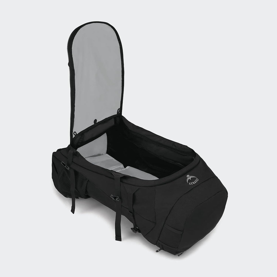 Osprey Farpoint Herren Rucksack Schwarz O/S - Fassungsvermögen 75L, Schwarz O/S - Fassungsvermögen 7