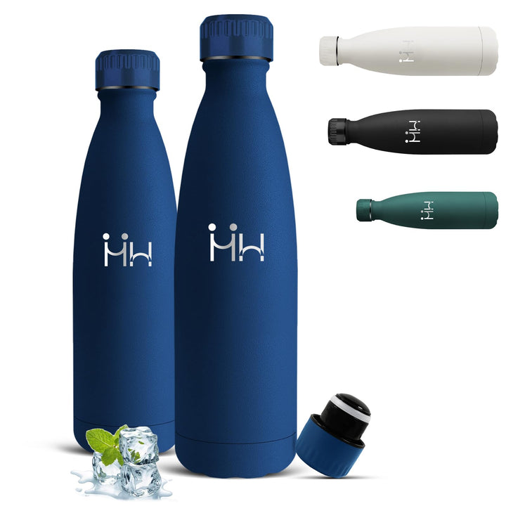Thermosflasche- 0.75l- Trinkflasche Edelstahl, BPA-Frei, Trinkflasche Auslaufsicher, Kann mit Dir Tr