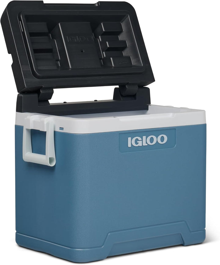 IGLOO IP42C Passiv‑Kühlbox 42l eisblau – robuste Thermobox für Camping 44 L Blau, 44 L Blau
