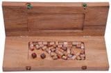 LOGOPLAY Blockade für 2 bis 6 Spieler mit Stoffbeutel - Spielfeld 26 x 33 cm zusammenklappbar