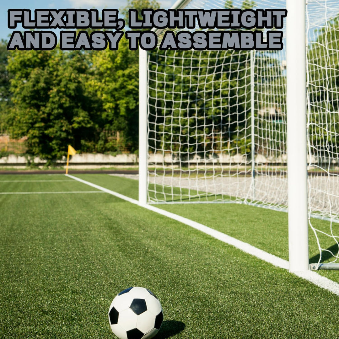 Fussballnetz 3x2 m, Tornetz Fussballnetz, Polypropylenfaser Fussball Tor Net, Tragbares Fussballtor