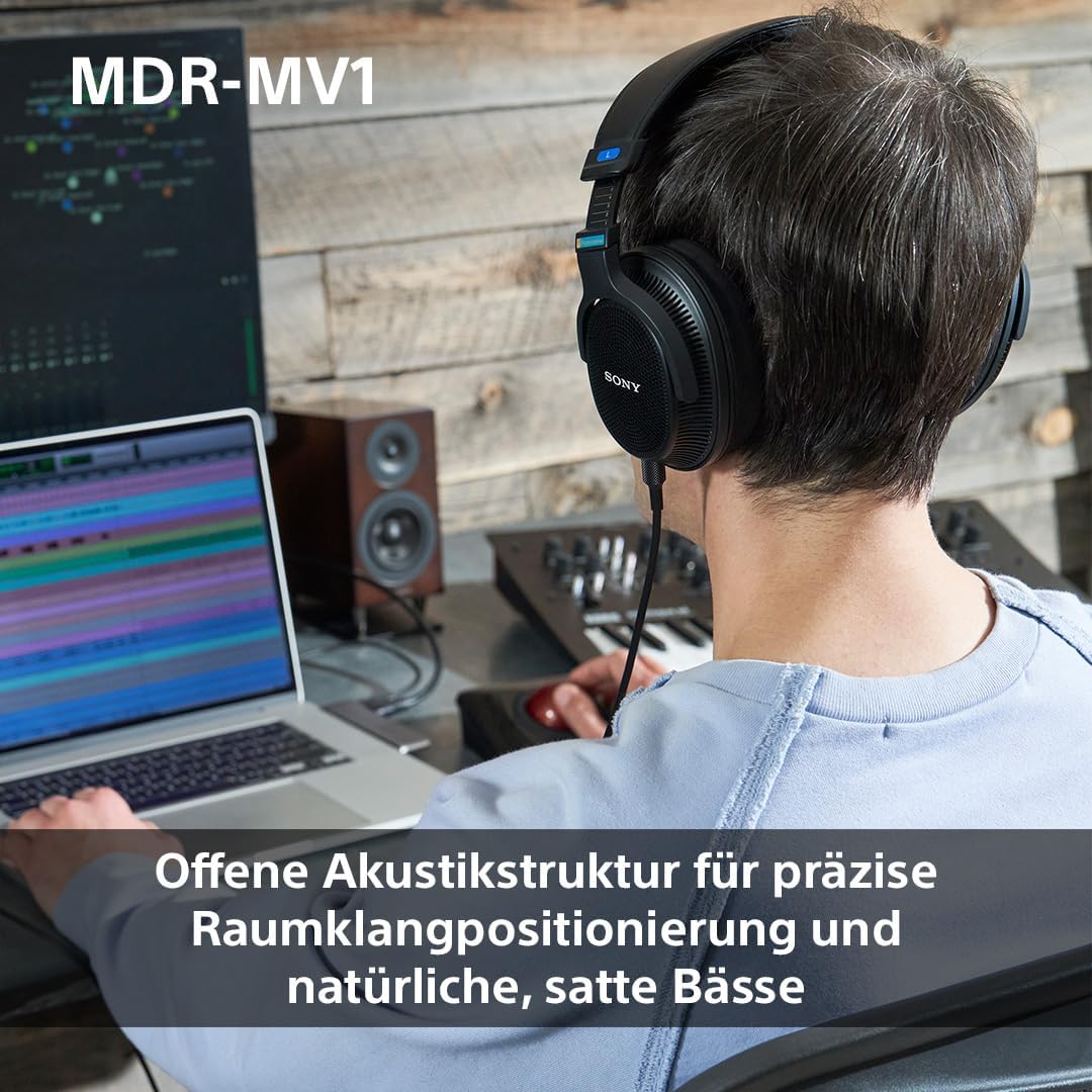 Sony MDR-MV1 Studio Kopfhörer - offen