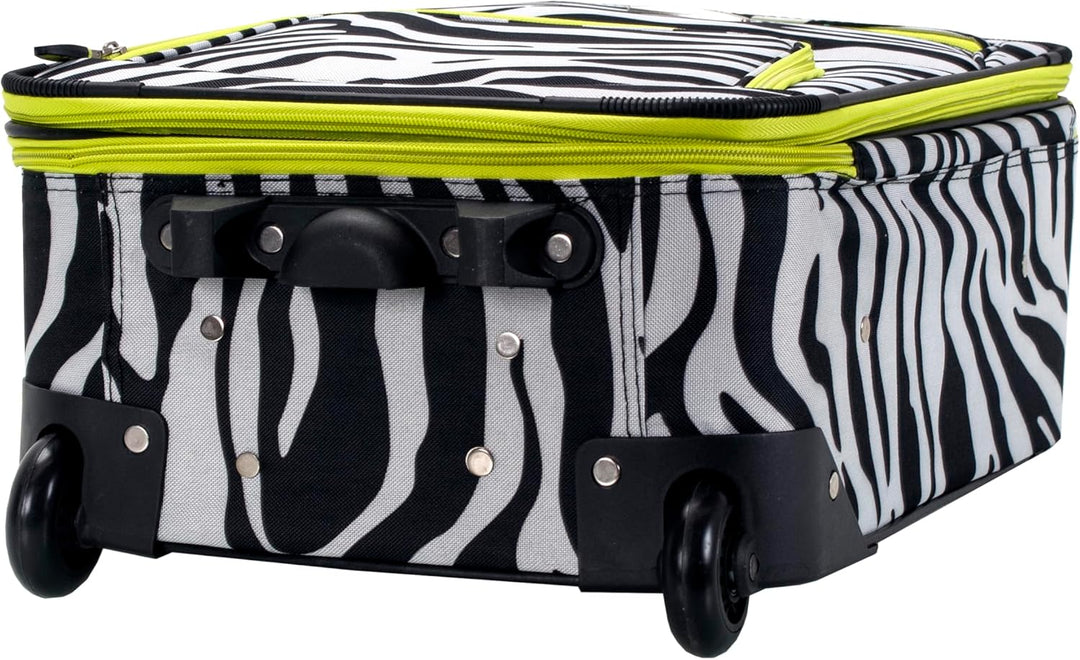 Rockland Ensemble De Bagages 2-PC Koffer-Set, 30 Liter, Pinkdot 48 in Pinkdot, 48 in Pinkdot
