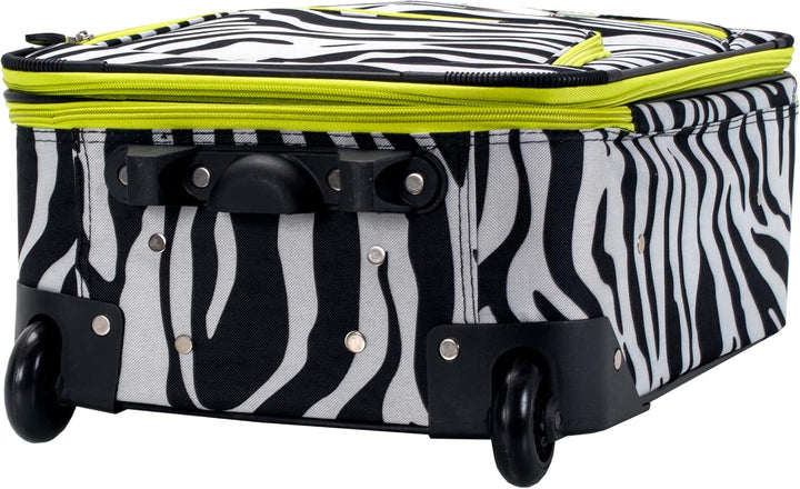 Rockland Ensemble De Bagages 2-PC Koffer-Set, 30 Liter, Pinkdot 48 in Pinkdot, 48 in Pinkdot