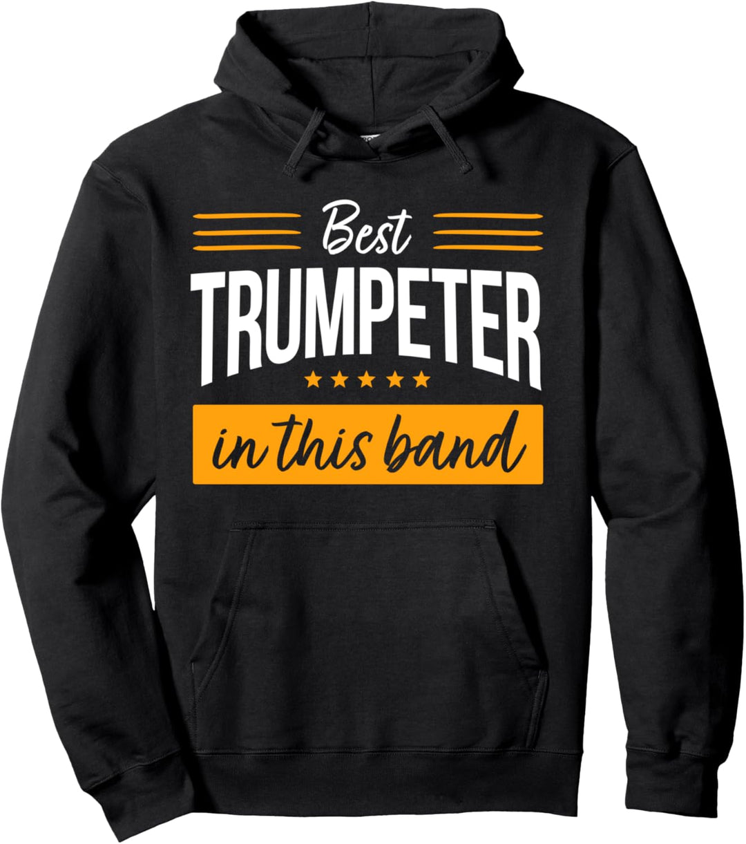 Lustiger Trompeter Band-Kollege Spruch Trompeten-Spieler Pullover Hoodie