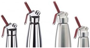 6 x Kopfdichtung rot für alle iSi Sahnespender Profi, Gormet Whip etc, alle Metallköpfe