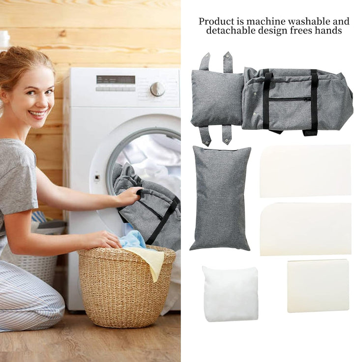 Litthing Autositz für Hunde, Konsolensitzerhöhung für Haustiere mit festem Klettverschluss und verst