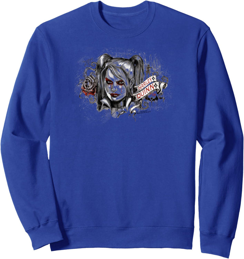 Batman: Arkham Knight Harley Quinn Sketch Sweatshirt