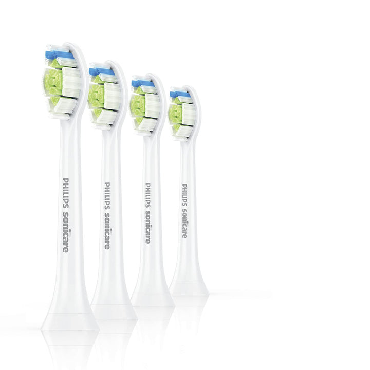 Philips Sonicare DiamondClean Standard-Bürstenköpfe für Schallzahnbürste (Modell HX6064/07) Weiss 4e