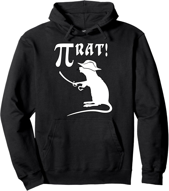 Piraten Mathe Ratte Ratten Schule Karneval Kostüm Pullover Hoodie