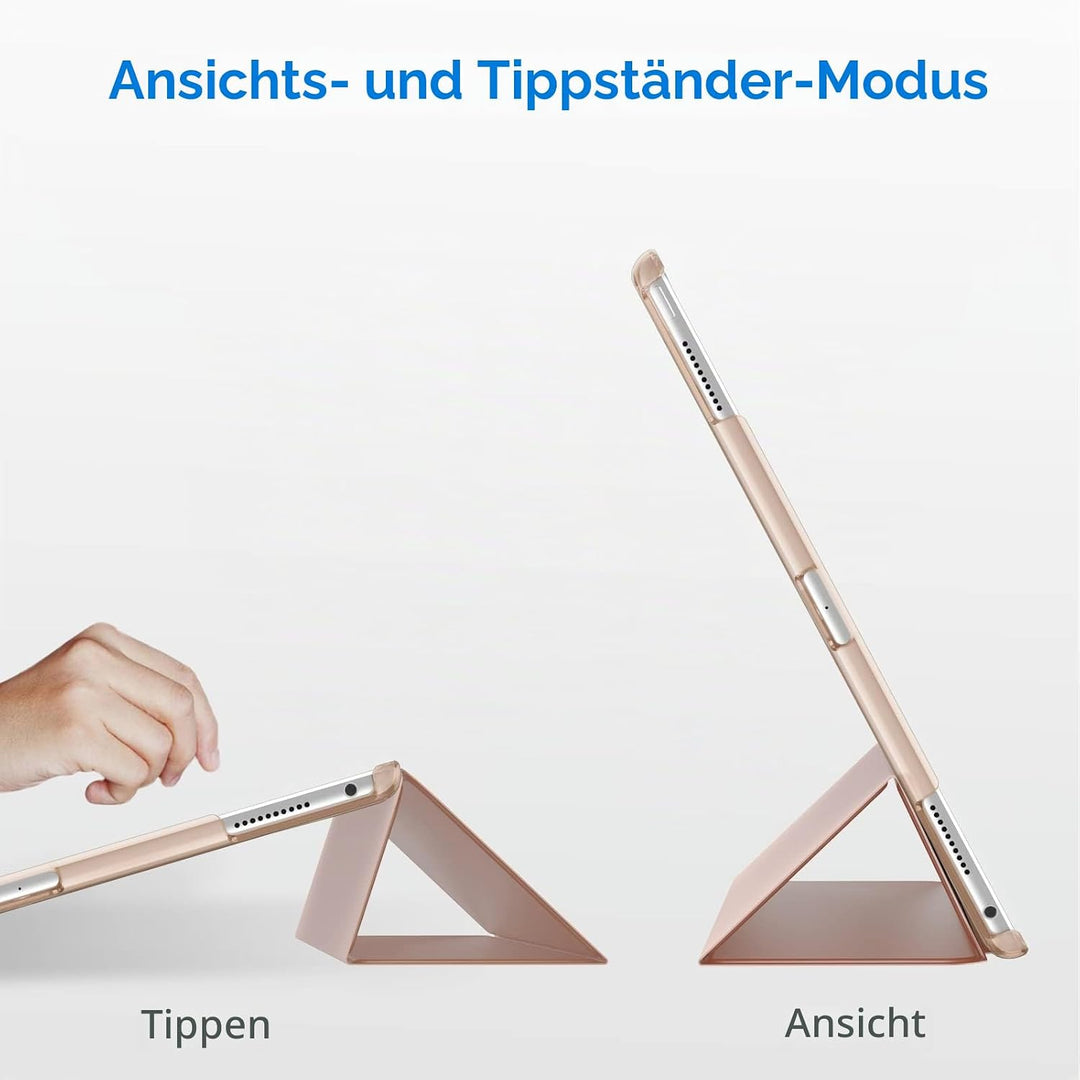 JETech Hülle für iPad Pro 12,9 (1. und 2. Generation, Modell 2015 und 2017), Schutzhülle mit Auto Sc