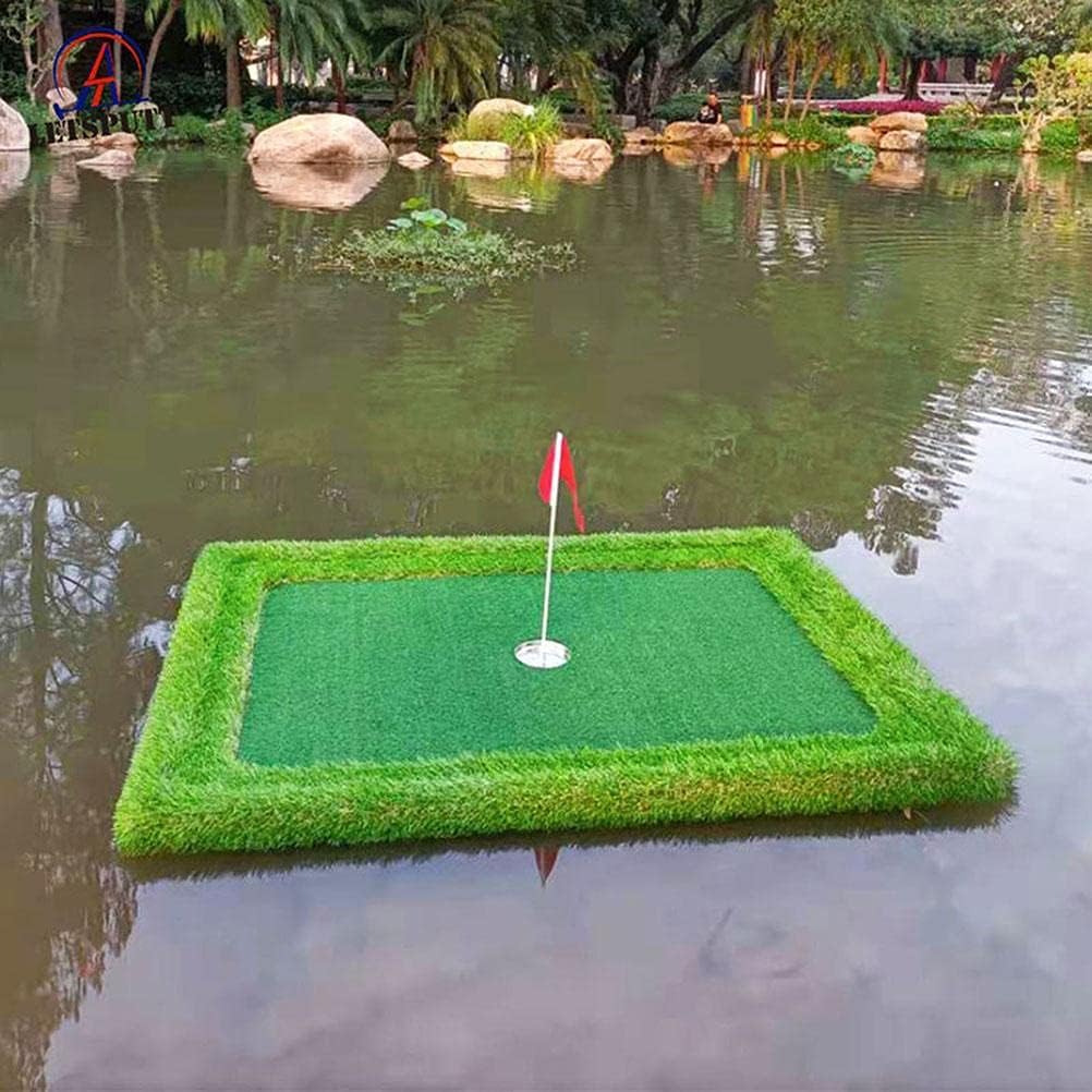 Schwimmendes Golf-Grün für Pool, Schwimmendes Chipping-Grün, Schwimmendes Grün für Pool, Outdoor-Hin