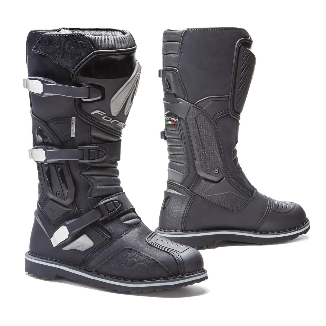 Forma Motorradstiefel Terra Evo WP , Schwarz 39 EU Schwarz, 39 EU Schwarz