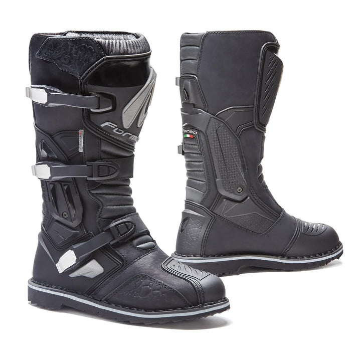 Forma Motorradstiefel Terra Evo WP , Schwarz 44 EU Schwarz, 44 EU Schwarz