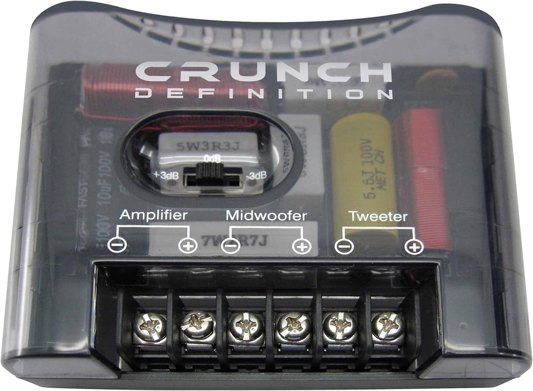 Crunch Definition 2 Wege Komponenten-Lautsprechersystem 16,5cm (6.5") DSX-6.2C | 1 Paar CAR-Audio-Un