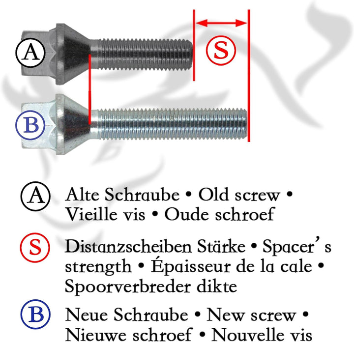 JOM 780015 Spurverbreiterung, NJT eXtrem SportSpacer, 30mm 5/100/112, NLB 57,1 mm, mit Zentrierung