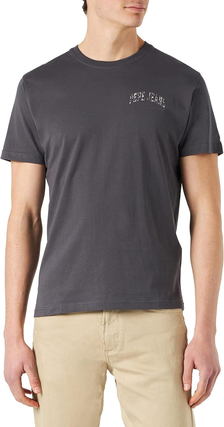 Pepe Jeans Herren Adneyo T-Shirt XL Schwarz (Washed Black), XL Schwarz (Washed Black)