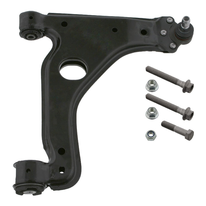 febi bilstein 34227 Querlenker mit Anbaumaterial, Lager und Gelenk, vorne rechts, 1 Stück Vorderachs