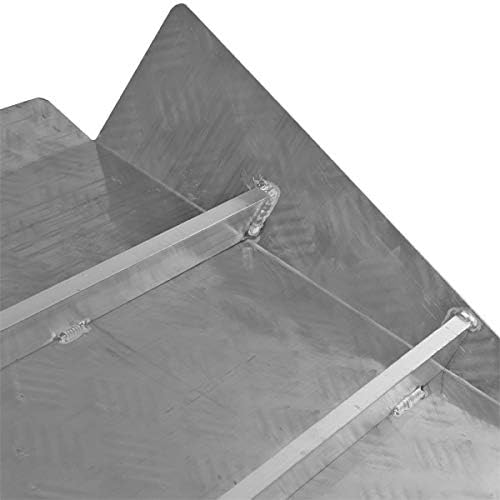 Türschwellenrampe Lang - Bei Höhenunterschieden von 6-9 cm einsetzbar - Totale Länge 60 cm Für Höhe