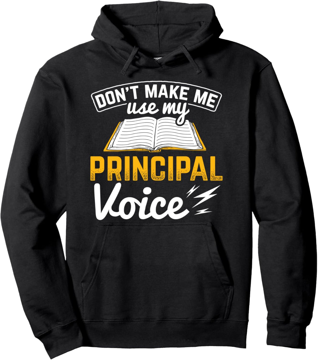 Principal Voice Schule Direktorin Schulleiter Pullover Hoodie
