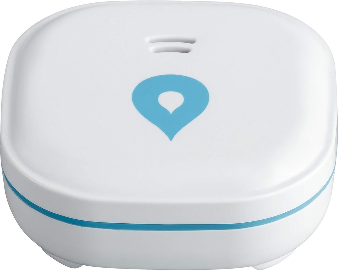 SEBSON Wassermelder mini GS153, 10 Jahres Langzeit-Batterie, Wasseralarm, Wasserwächter 60x60x24,2mm