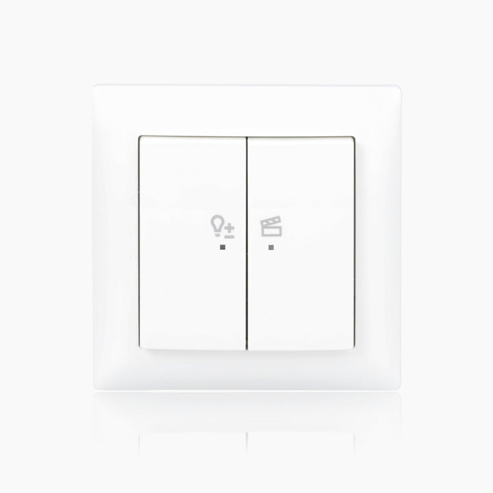 Busch-Jaeger 62851 UJ-914-WL LED-Dimmer flex Wireless Komplettset Tastdimmer-Einsatz Tastbedienfeld